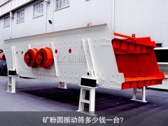 <b>礦粉圓振動(dòng)篩多少錢一臺(tái)？</b>
